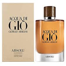 Giorgio Armani Acqua Di Gio Absolu Eau de Parfum for Men, 125ml (4.2 oz) Option