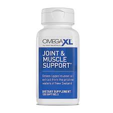 OmegaXL Joint Health Supplement 120 Capsules | Natural Joint Support & Mobility Formula | OmegaXL Joint Care Supplement